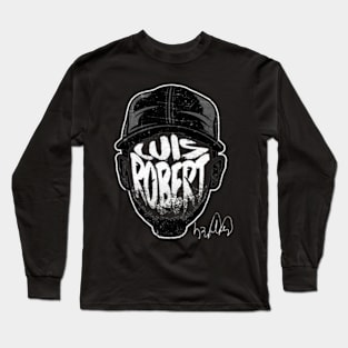 luis robert player silhouette Long Sleeve T-Shirt